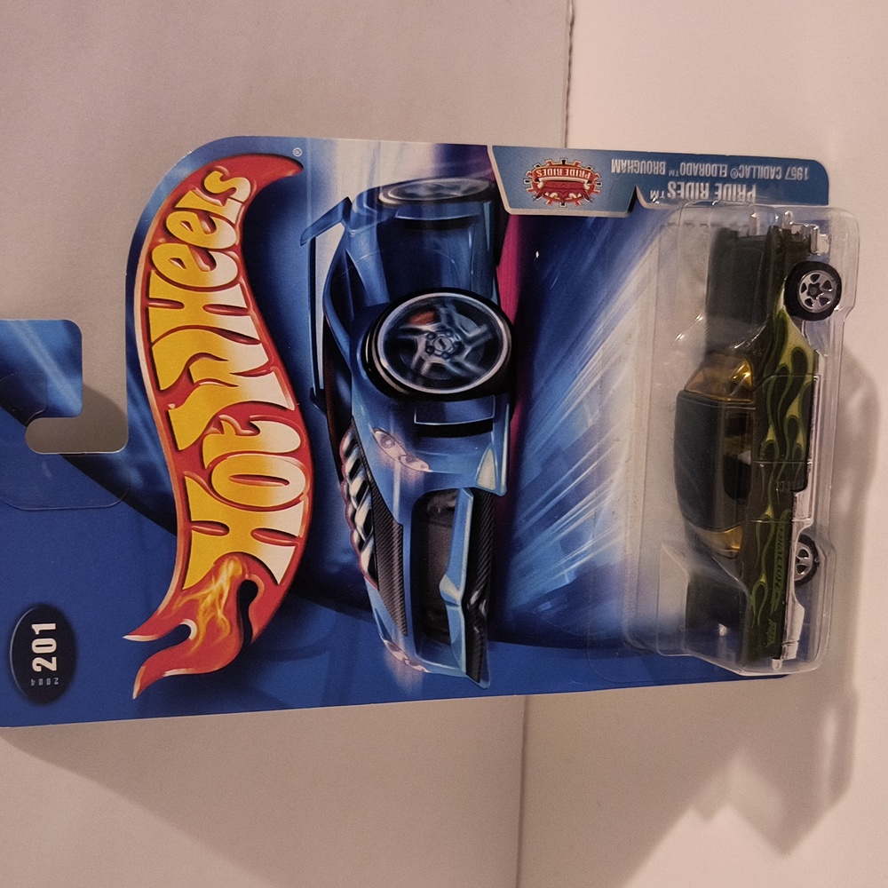D1 Hot Wheels 1957 Cadillac Eldorado with shipping protector